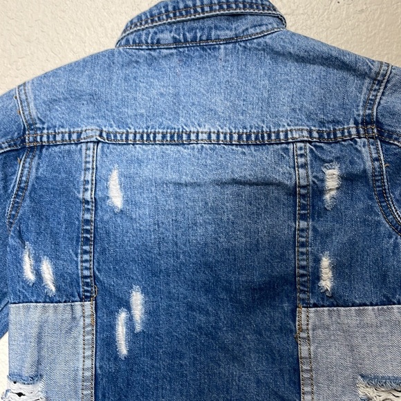 7 For All Mankind Kid’s Jacket. 14 1/2” Pit To Pit. 16” Shoulder To Hem. - Picture 10 of 12